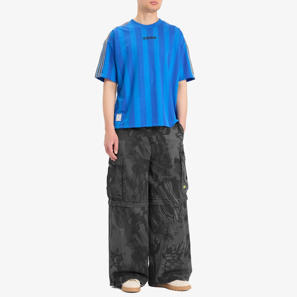 Adidas Originals Men's Camo Zipoff Cargo Pants Grey Camo